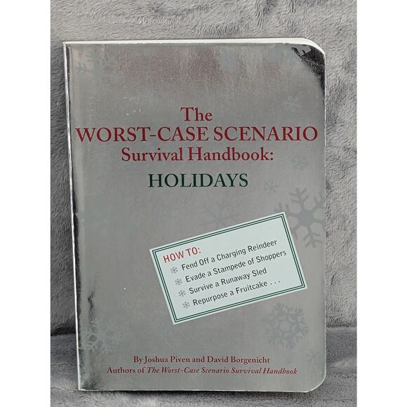 The WORSE-Case scenario survival handbook: Holidays Humor see pics - Picture 1 of 7